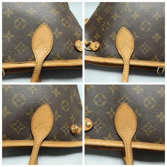 Louis Vuitton Neverfull PM Brown Monogram Canvas Shoulder Bag 1166-123124 - Picture 8 of 12